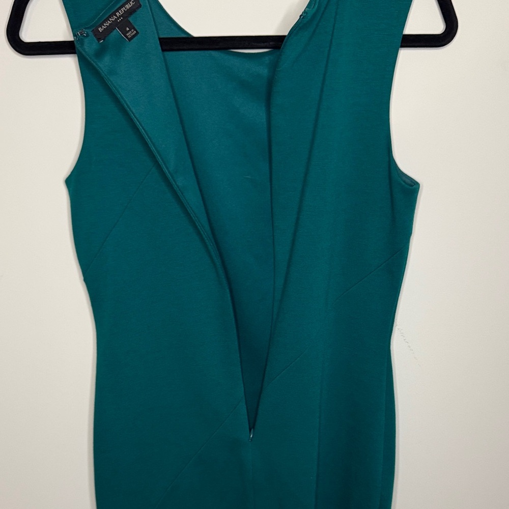 Banana Republic Teal Midi Dress - Picture 8 of 8